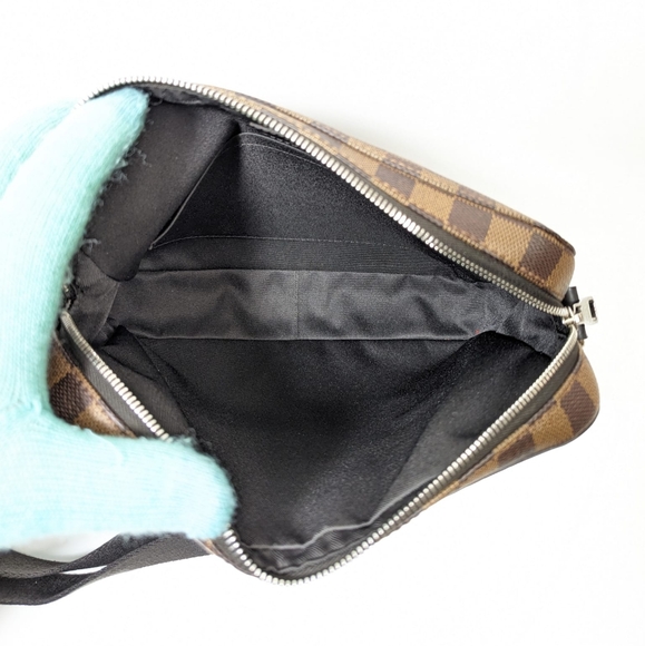 ✨️💎Authentic Louis Vuitton jake messenger pm Damier crossbody bag pochet - Picture 11 of 13